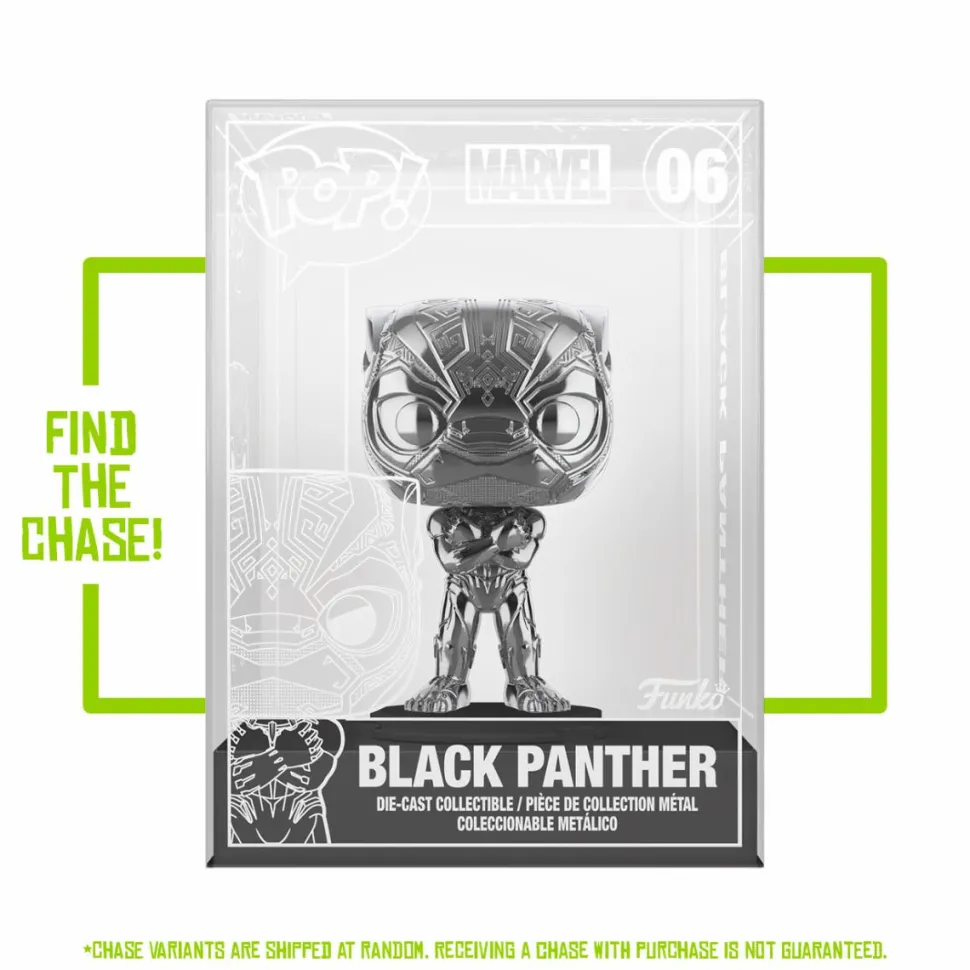 Black Panther (2018) - Black Panther, Thor & Darth Vader Diecast Metal Pop! Vinyl Figure Bundle (Funko / Popcultcha Exclusive) (Set of 3)