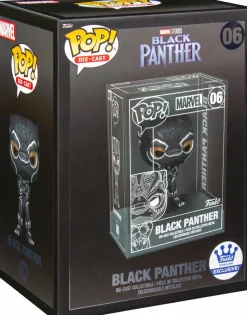 Black Panther (2018) - Black Panther Diecast Metal Pop! Vinyl Figure (Funko / Popcultcha Exclusive)