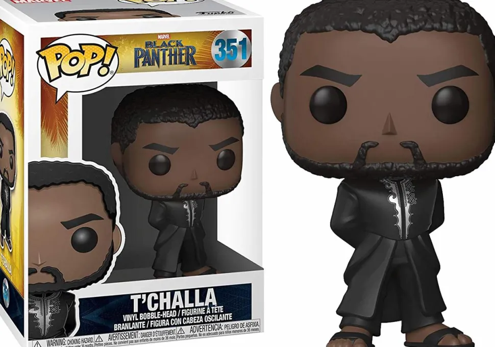 Black Panther (2018) - Black Panther in Black Robe Pop! Vinyl Figure