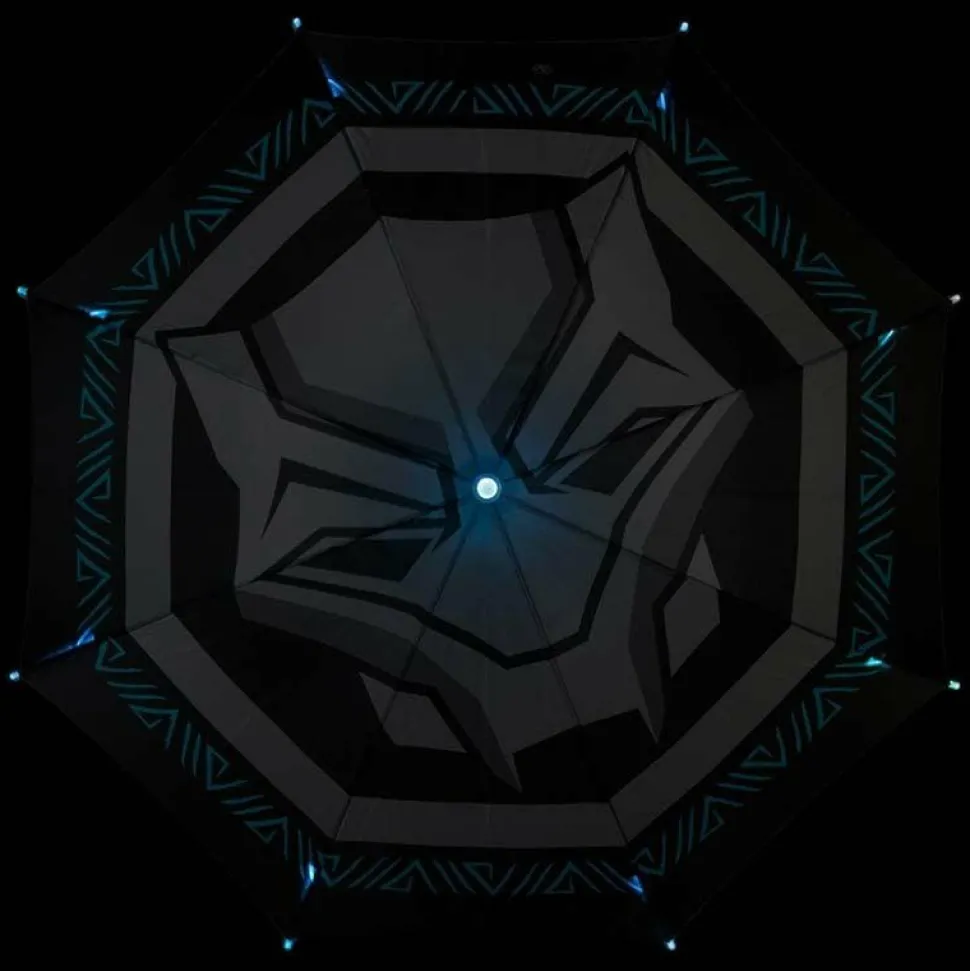 Black Panther (2018) - Logo LED Light-Up Umbrella