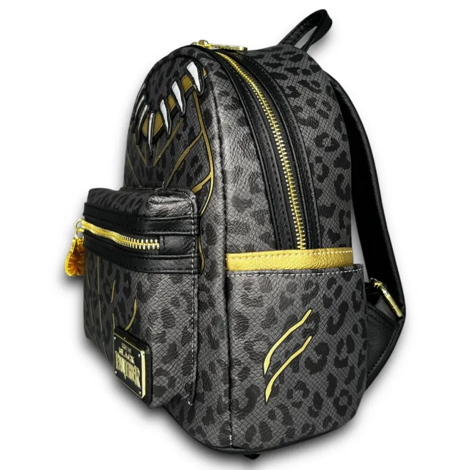 Black Panther - Killmonger Cosplay 10” Faux Leather Mini Backpack