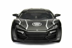 Black Panther - Lykan Hypersport with Black Panther 1/24th Scale Hollywood Rides Die-Cast Vehicle
