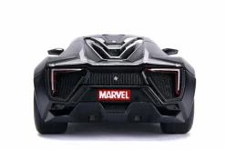 Black Panther - Lykan Hypersport with Black Panther 1/24th Scale Hollywood Rides Die-Cast Vehicle