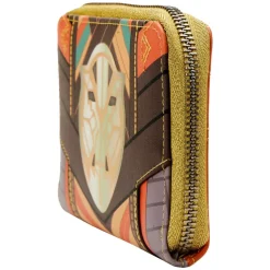 Black Panther - Okoye Cosplay 4” Faux Leather Zip-Around Wallet