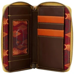 Black Panther - Okoye Cosplay 4” Faux Leather Zip-Around Wallet