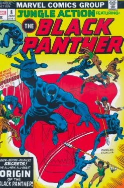 Black Panther - The Early Marvel Years Omnibus Volume 01 Hardcover Book (DM Variant Cover)