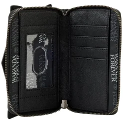 Black Panther - Wakanda Forever 4” Faux Leather Zip-Around Wallet