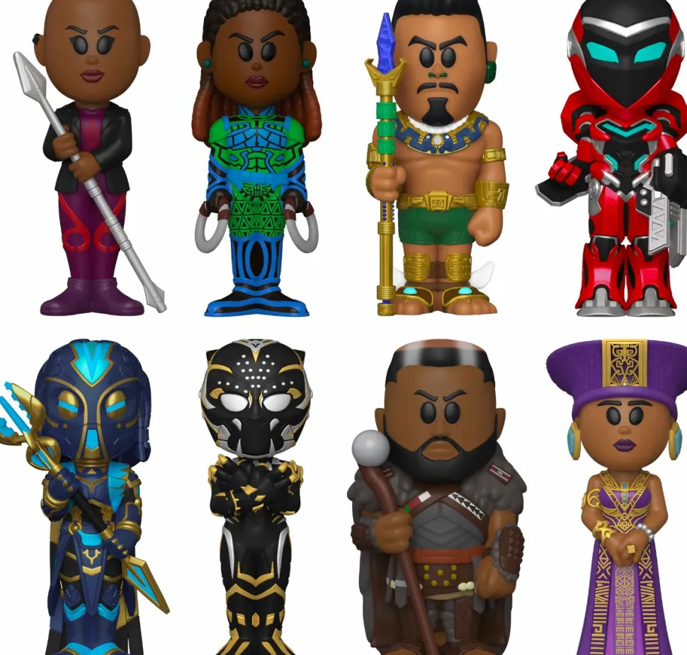 Black Panther 2: Wakanda Forever - …and Ever SODA Vinyl Figure Bundle (Set of 8)
