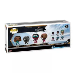 Black Panther 2: Wakanda Forever - Nakia, Black Panther, Ironheart MK2 & Okoye Pop! Vinyl Figure 4-Pack