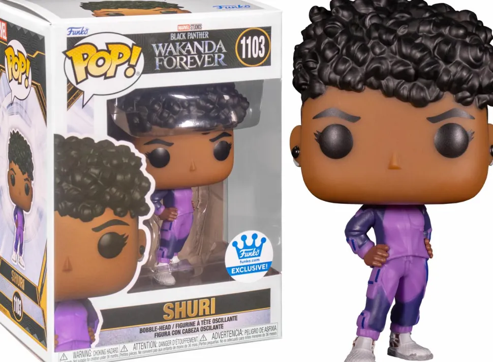 Black Panther 2: Wakanda Forever - Shuri Mystery Box (Includes Shuri & 3 Mystery Exclusive Pop! Vinyl Figures)