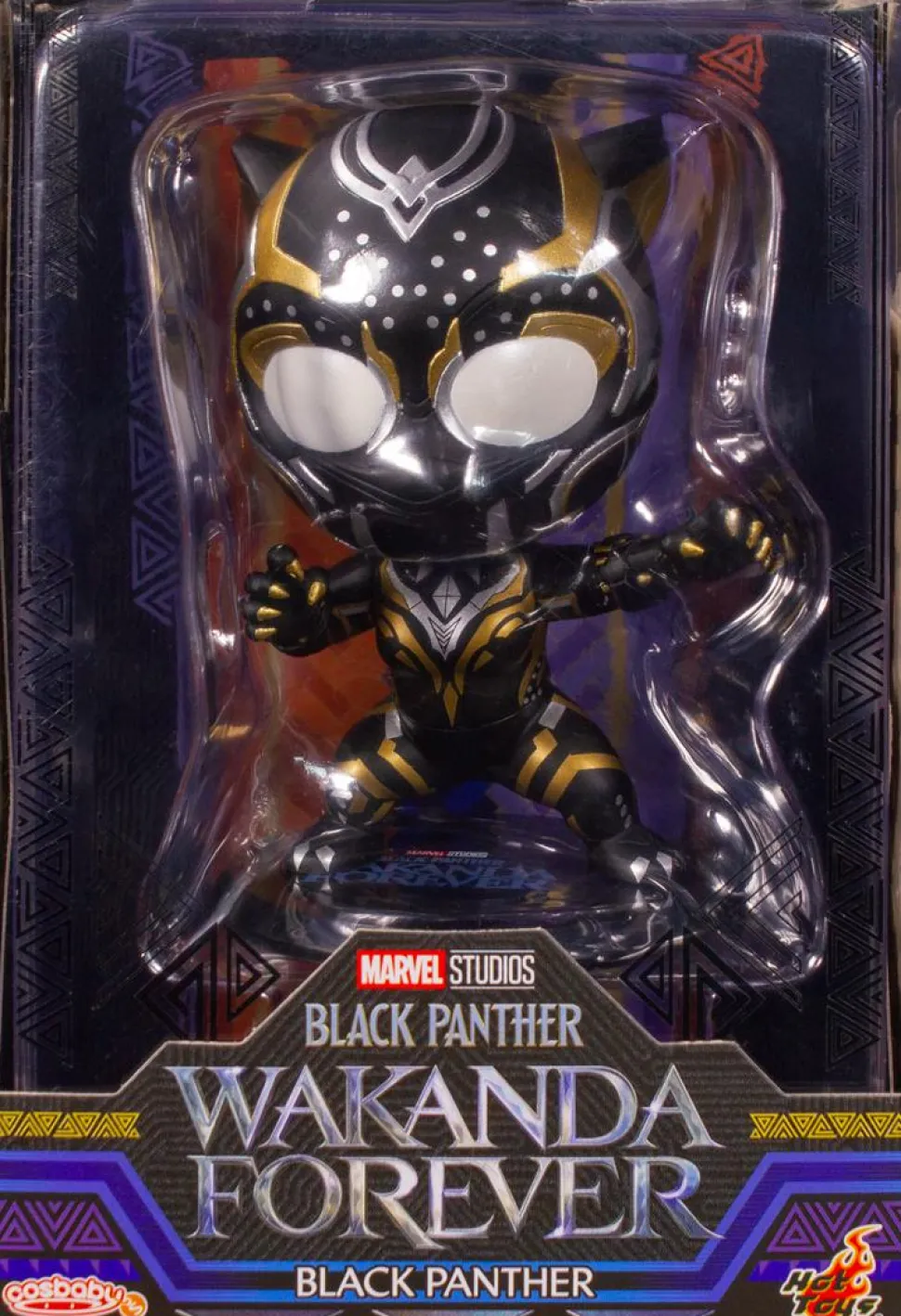Black Panther 2: Wakanda Forever - Black Panther Cosbaby (S) Hot Toys Figure