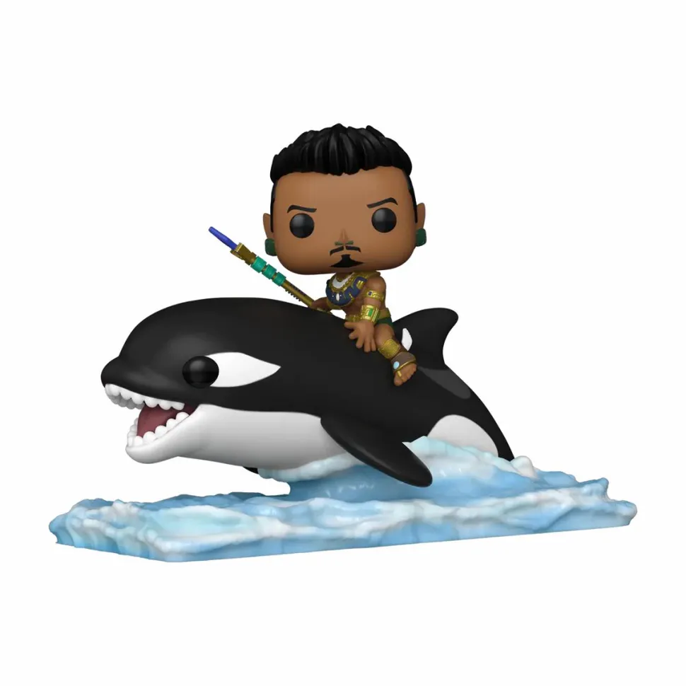 Black Panther 2: Wakanda Forever - Namor with Orca Pop! Rides Vinyl Figure