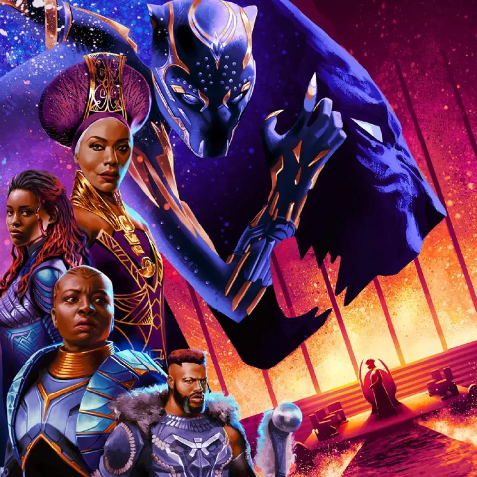 Black Panther 2: Wakanda Forever - Original Score by Ludwig Goransson 2xLP Vinyl Record