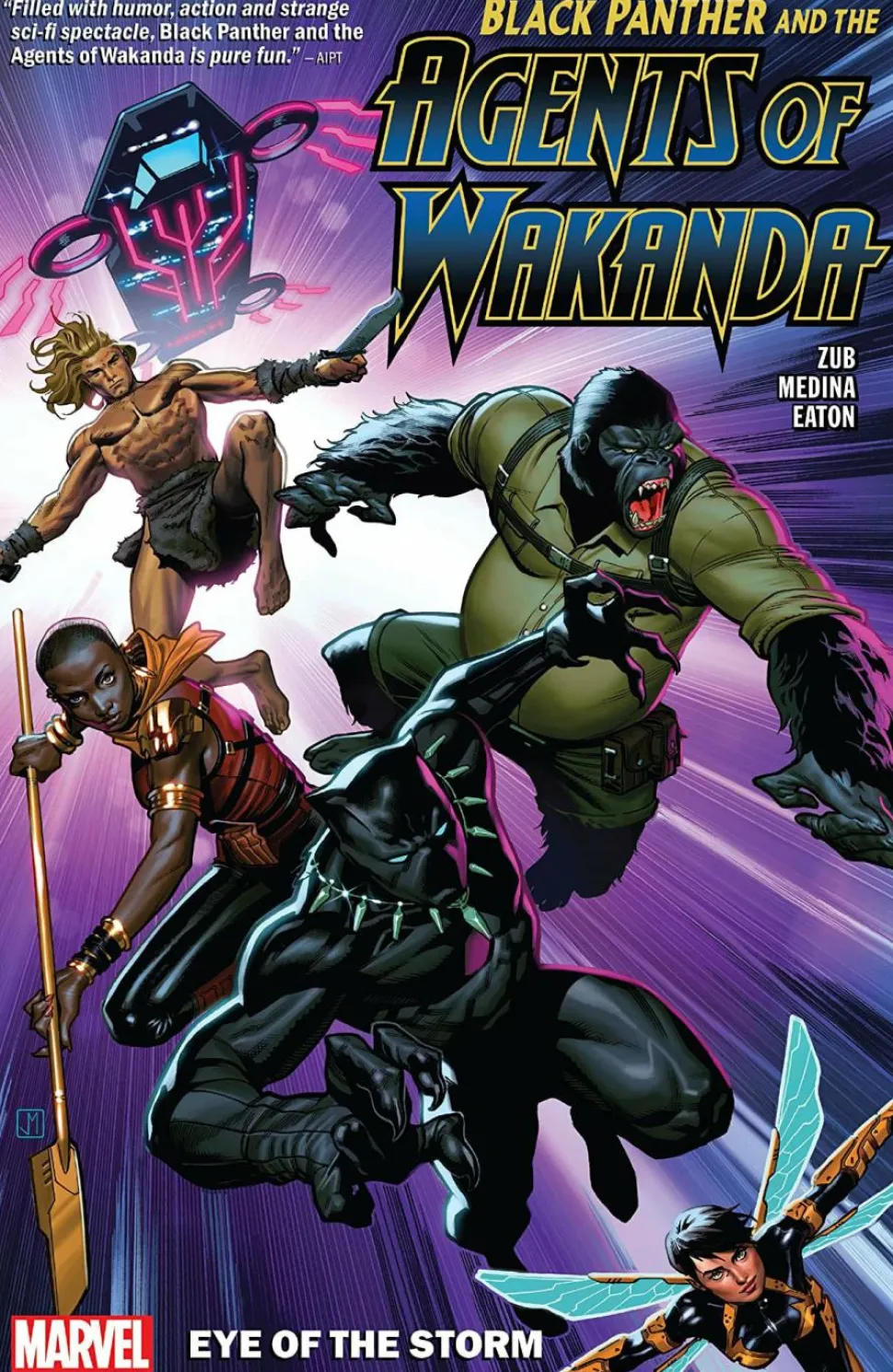 Black Panther and The Agents of Wakanda - Volume 01 Eye of the Storm Trade Paperback Book