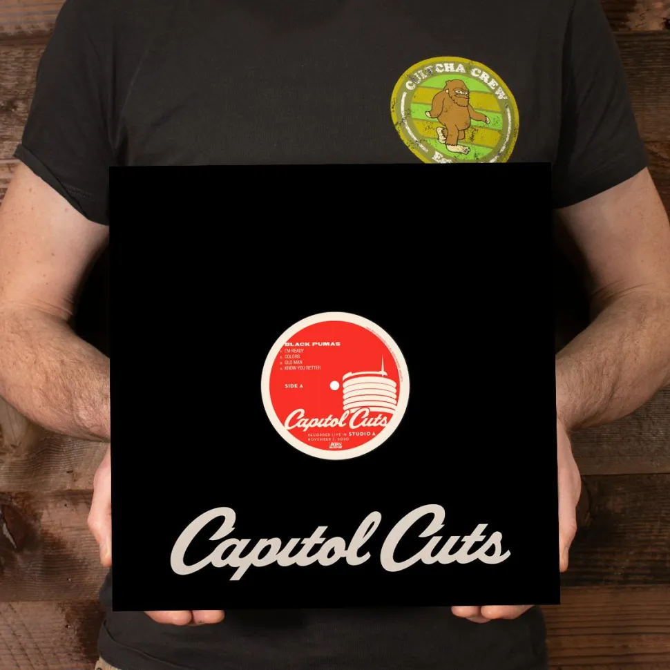 Black Pumas - Capitol Cuts LP Vinyl Record (Red Coloured Vinyl)