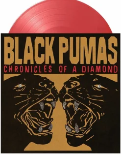 Black Pumas - Chronicles of a Diamond LP Vinyl Record (Transparent Red Coloured Vinyl)