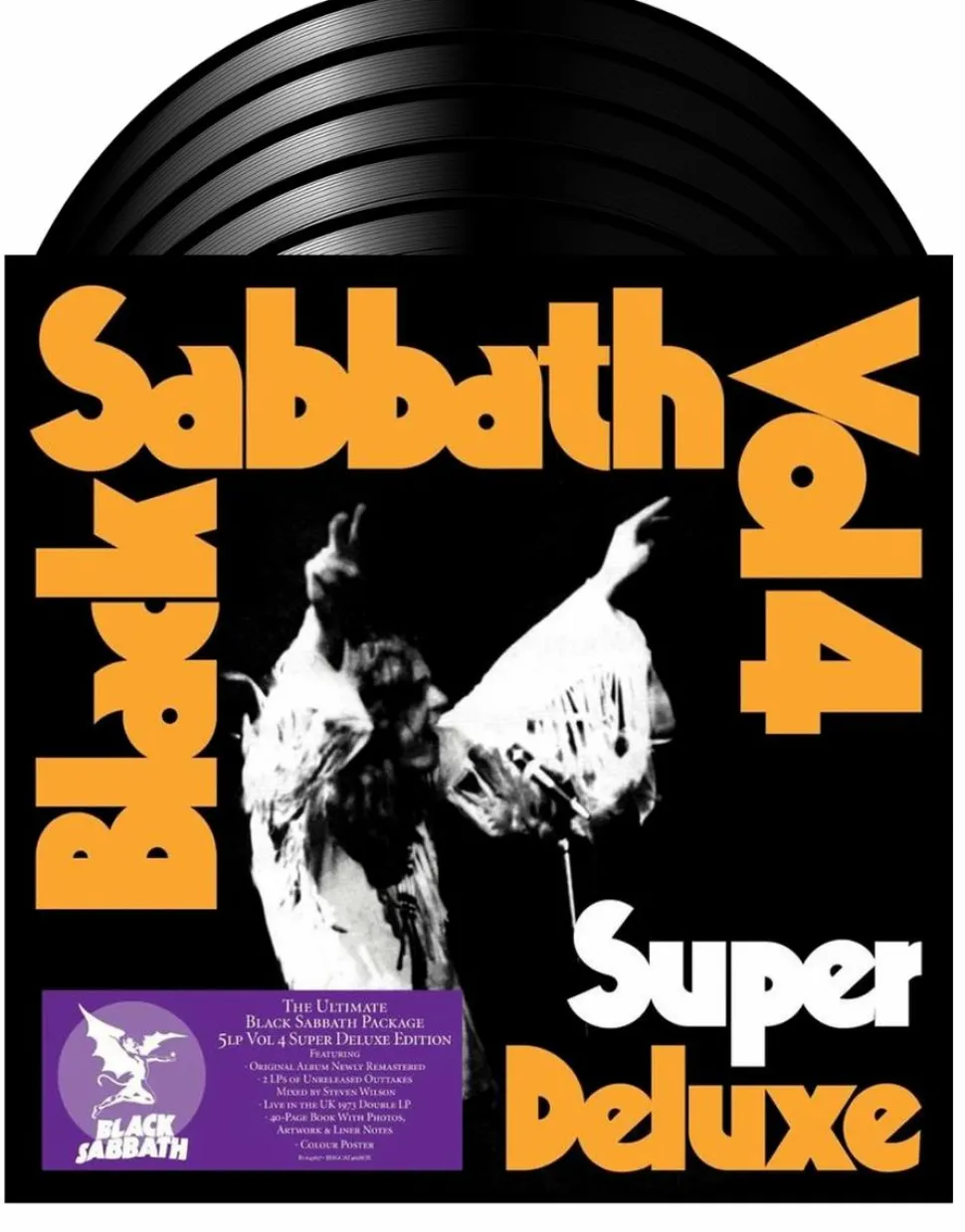 Black Sabbath - Vol.4 5xLP Super Deluxe Vinyl Record Box Set