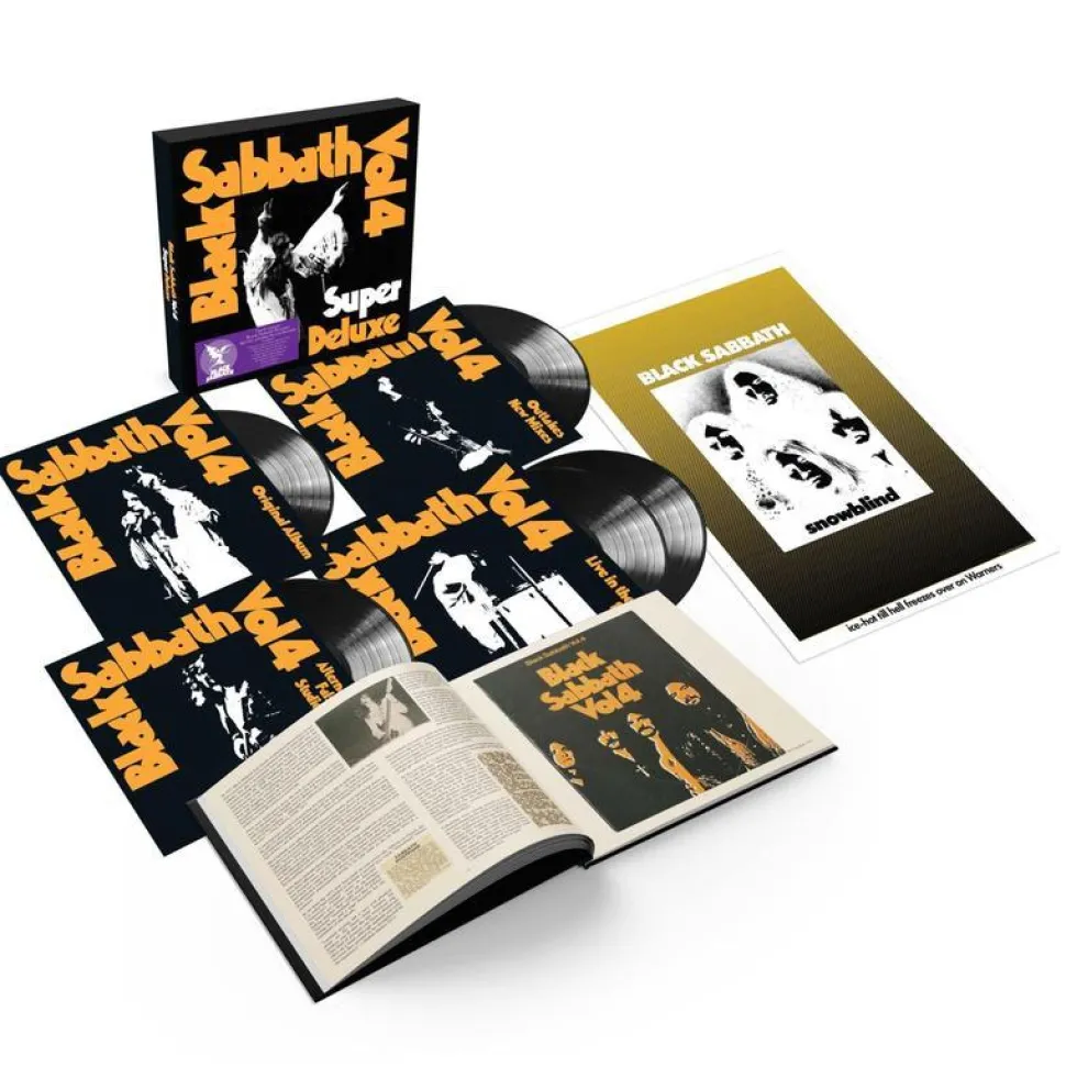 Black Sabbath - Vol.4 5xLP Super Deluxe Vinyl Record Box Set