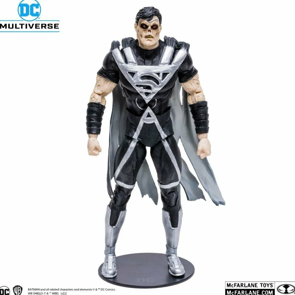 Blackest Night - Black Lantern Superman DC Multiverse 7” Scale Action Figure (Atrocitus Build-A-Figure)
