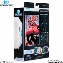 Blackest Night - Black Lantern Batman DC Multiverse 7” Scale Action Figure (Atrocitus Build-A-Figure)