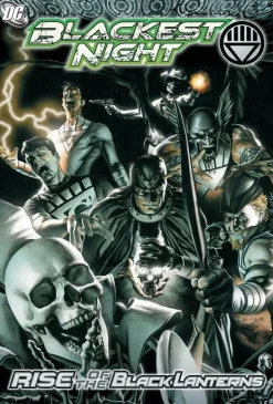 Blackest Night - Rise of the Black Lanterns Trade Paperback Book