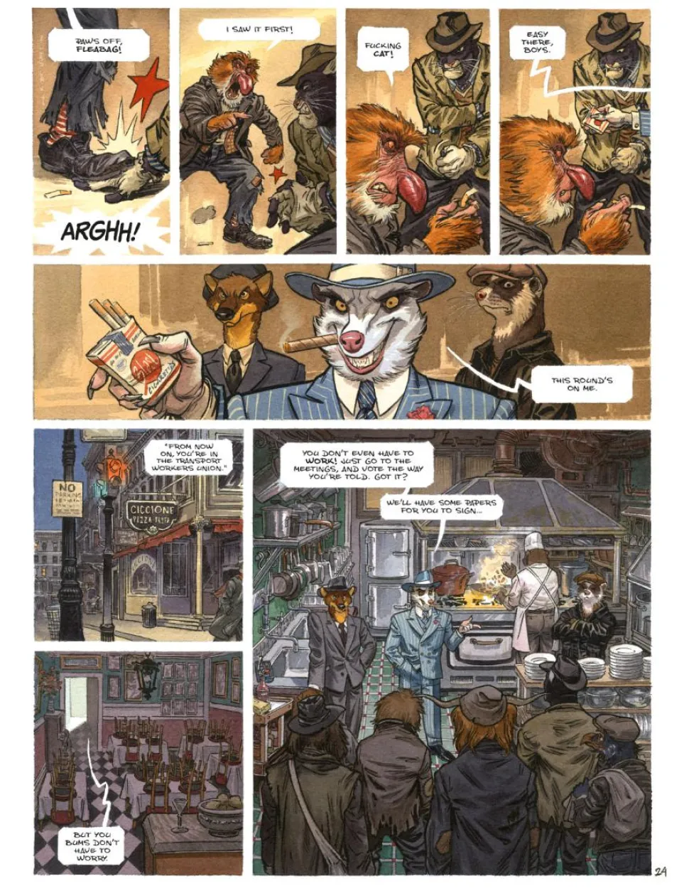 Blacksad - They All Fall Down Part One Hardcover Book