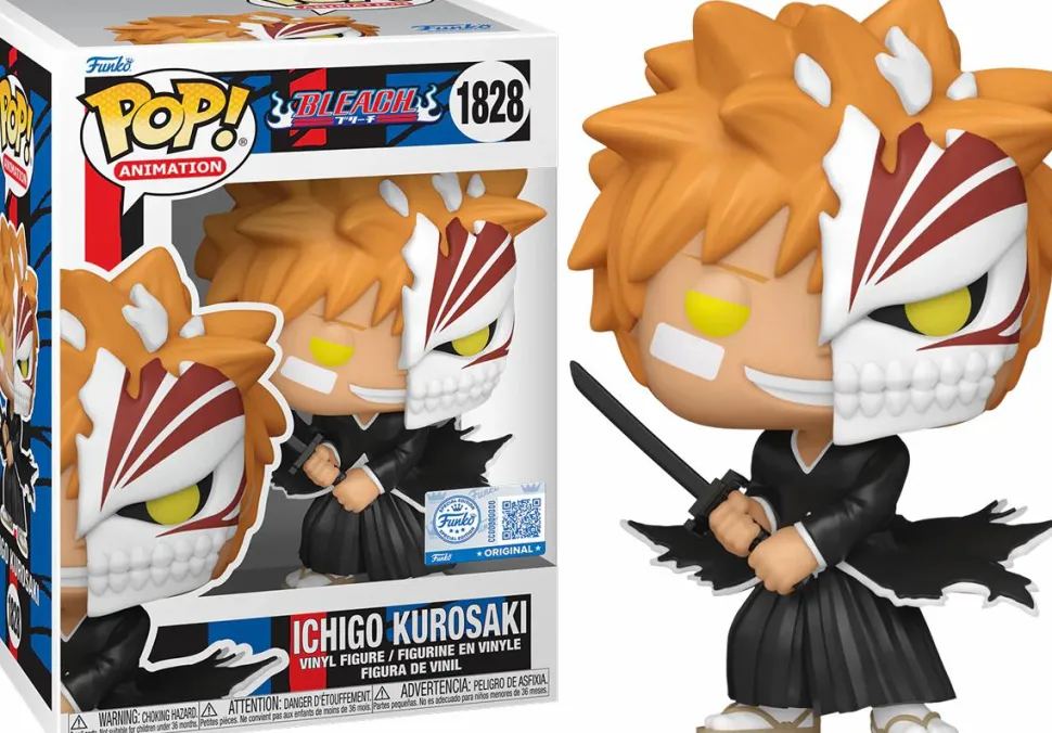 Bleach - Ichigo Kurosaki (Half Mask) Pop! Vinyl Figure
