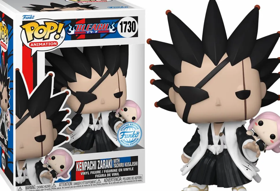 Bleach - Kenpachi Zaraki with Yachiru Kusajishi Pop! Vinyl Figure