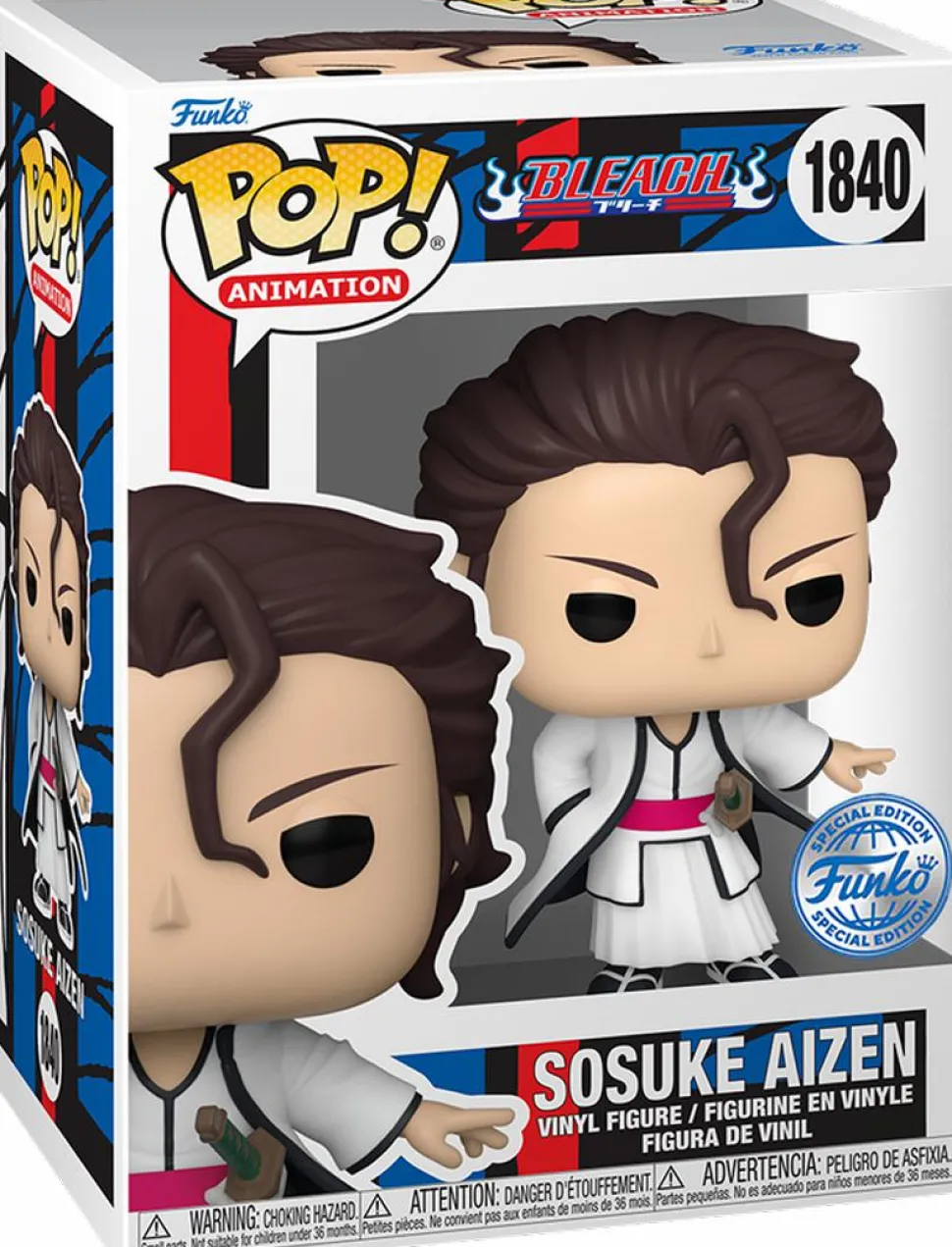 Bleach - Sosuke Aizen Mystery Box (Includes Aizen & 3 Exclusive Pop! Vinyl Figures)
