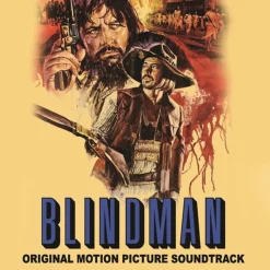 Blindman - Original Motion Picture Soundtrack LP Vinyl Record (2023 Record Store Day Exclusive Blood Splatter Vinyl)