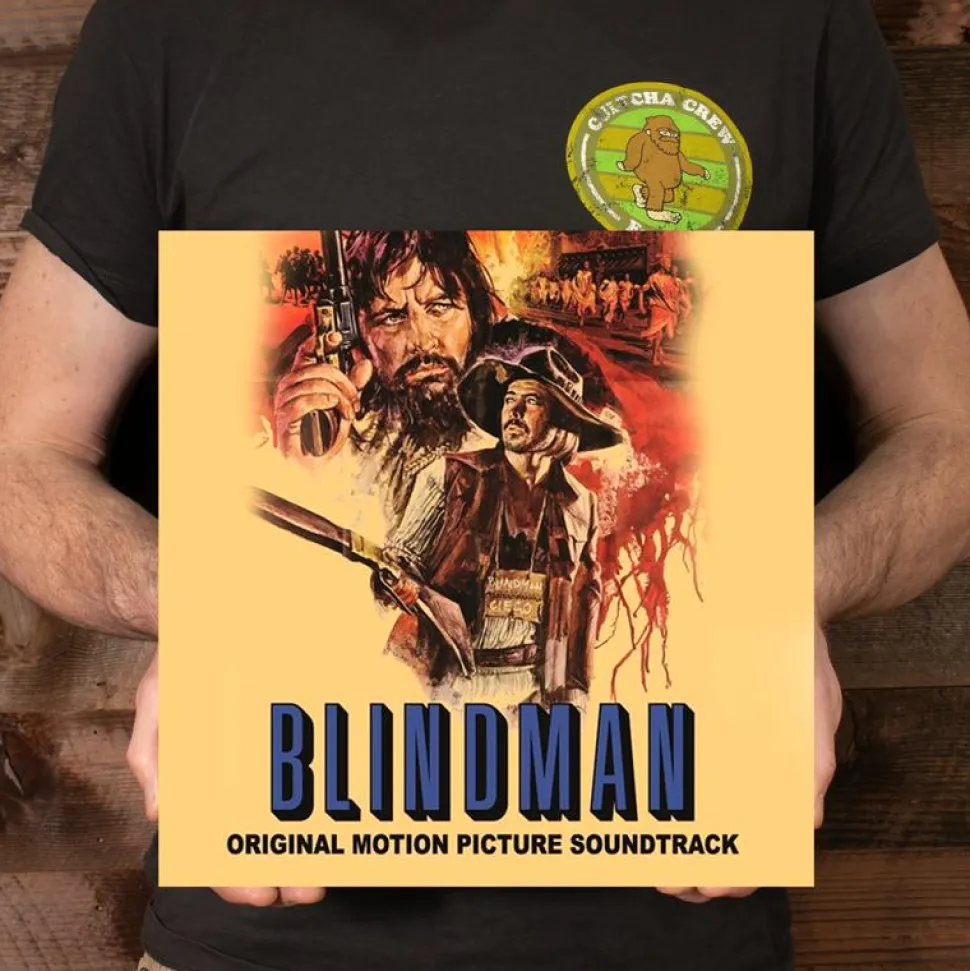 Blindman - Original Motion Picture Soundtrack LP Vinyl Record (2023 Record Store Day Exclusive Blood Splatter Vinyl)