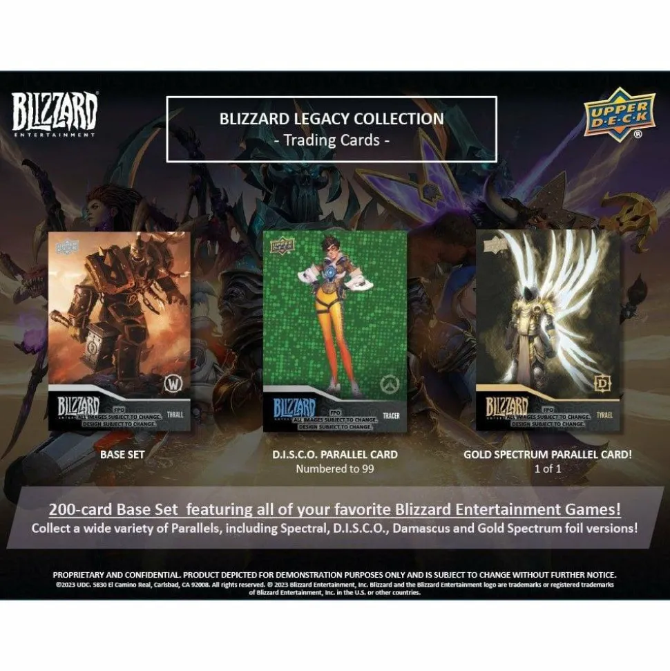 Blizzard - 2023 Upper Deck Blizzard Entertainment Legacy Collection Trading Cards Hobby Box (Display of 20)