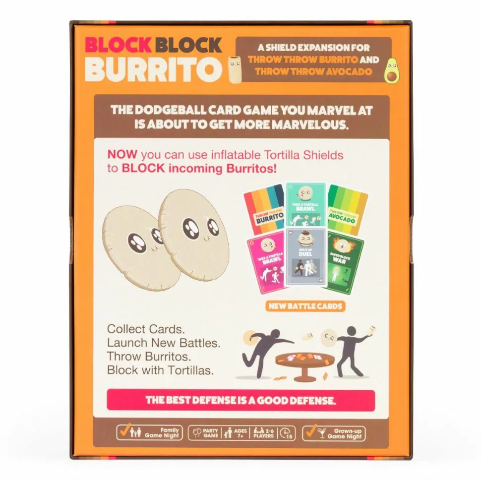 Block Block Burrito - A Dodgeball Card Game Expansion