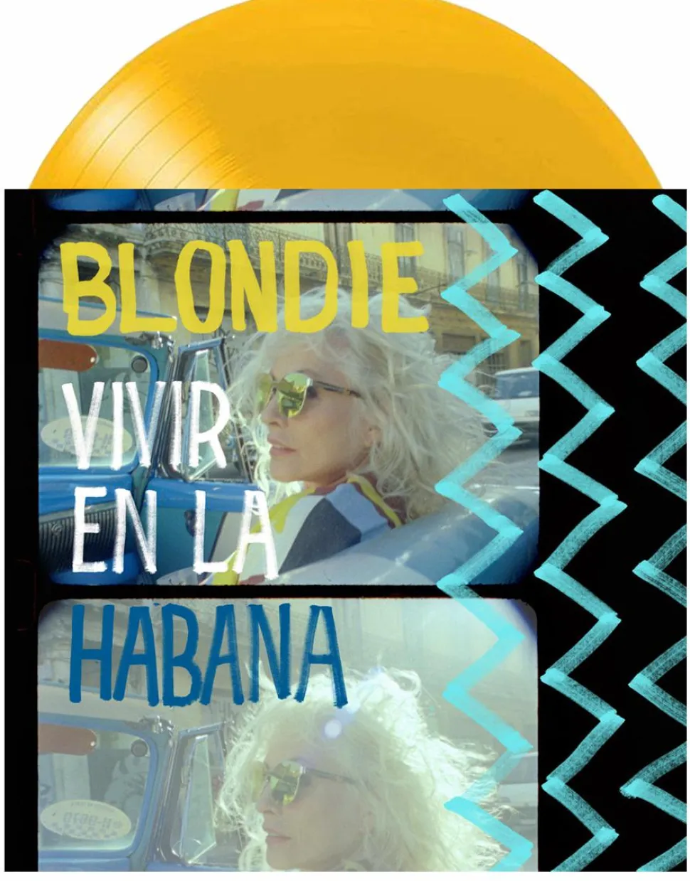 Blondie - Vivir En La Habana LP Vinyl Record (Yellow Coloured Vinyl)