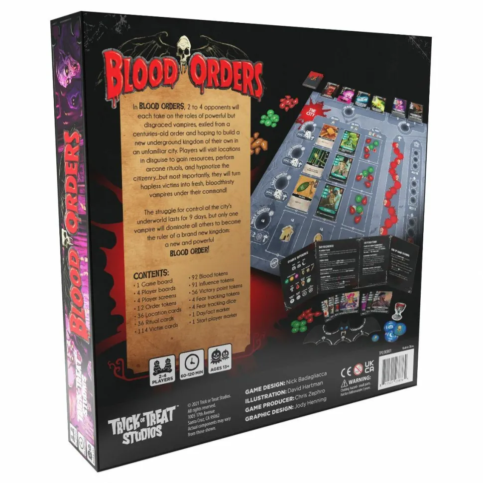 Blood Orders - Board Game