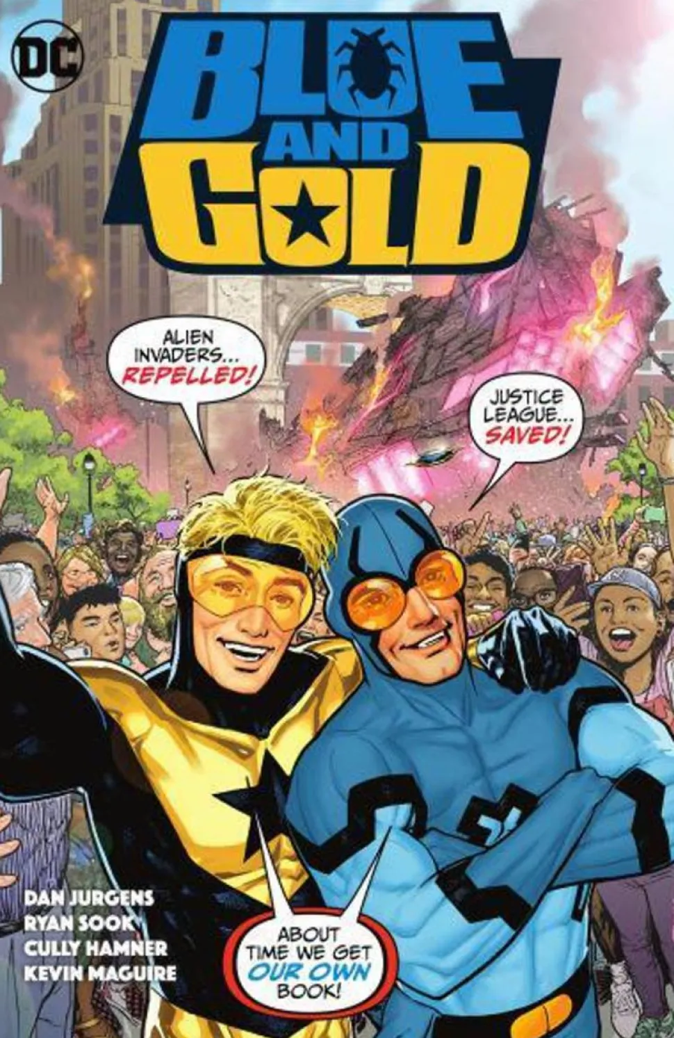 Blue & Gold by Dan Jurgens Trade Paperback Book