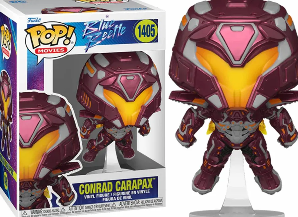 Blue Beetle (2023) - Conrad Carapax Pop! Vinyl Figure