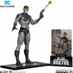 Blue Beetle - Blue Beetle Black & White Accent Edition DC Multiverse Gold Label 7" Scale Action Figure