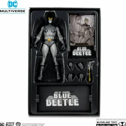 Blue Beetle - Blue Beetle Black & White Accent Edition DC Multiverse Gold Label 7