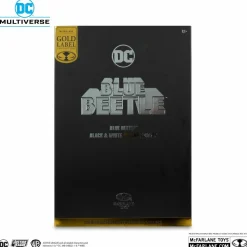 Blue Beetle - Blue Beetle Black & White Accent Edition DC Multiverse Gold Label 7