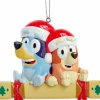 Bluey - Bluey and Bingo 3" Resin Christmas Ornament