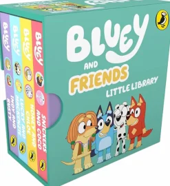 Bluey - Bluey and Friends Little Library Board Book 4-Pack