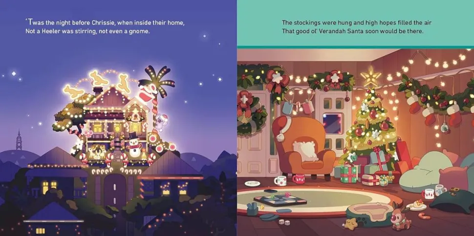 Bluey - Bluey's Night Before Christmas Hardcover Book