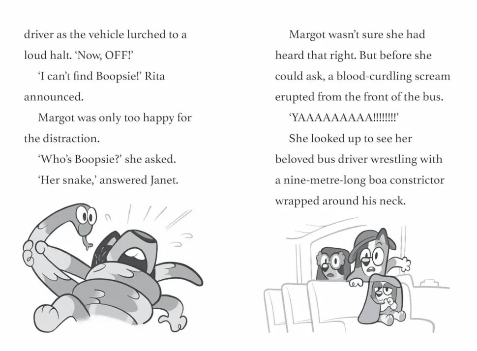 Bluey - Bus Paperback Book