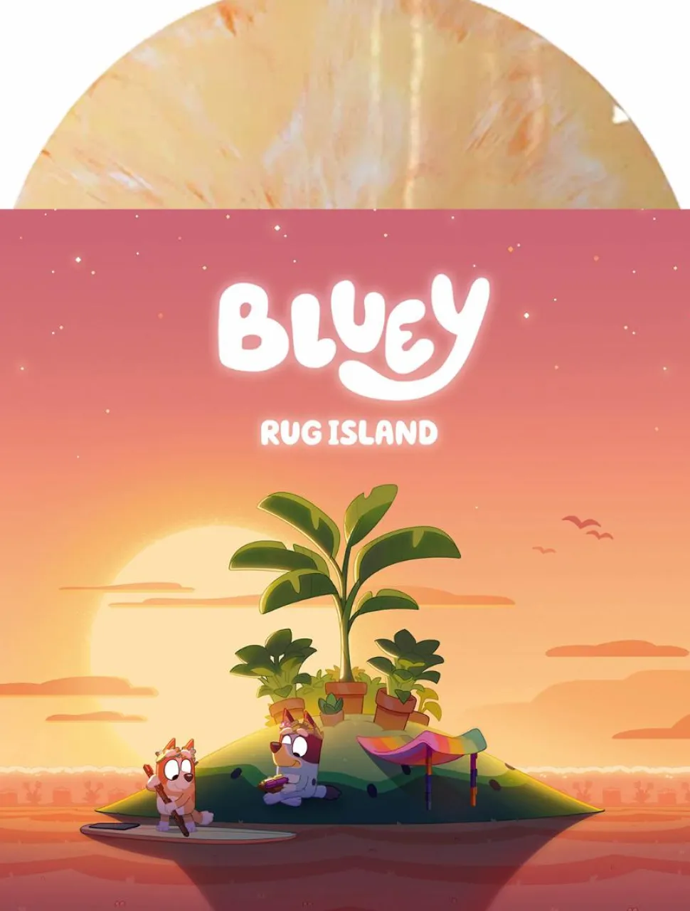 Bluey - Rug Island LP Vinyl Record (Sunset Orange Coloured Vinyl)