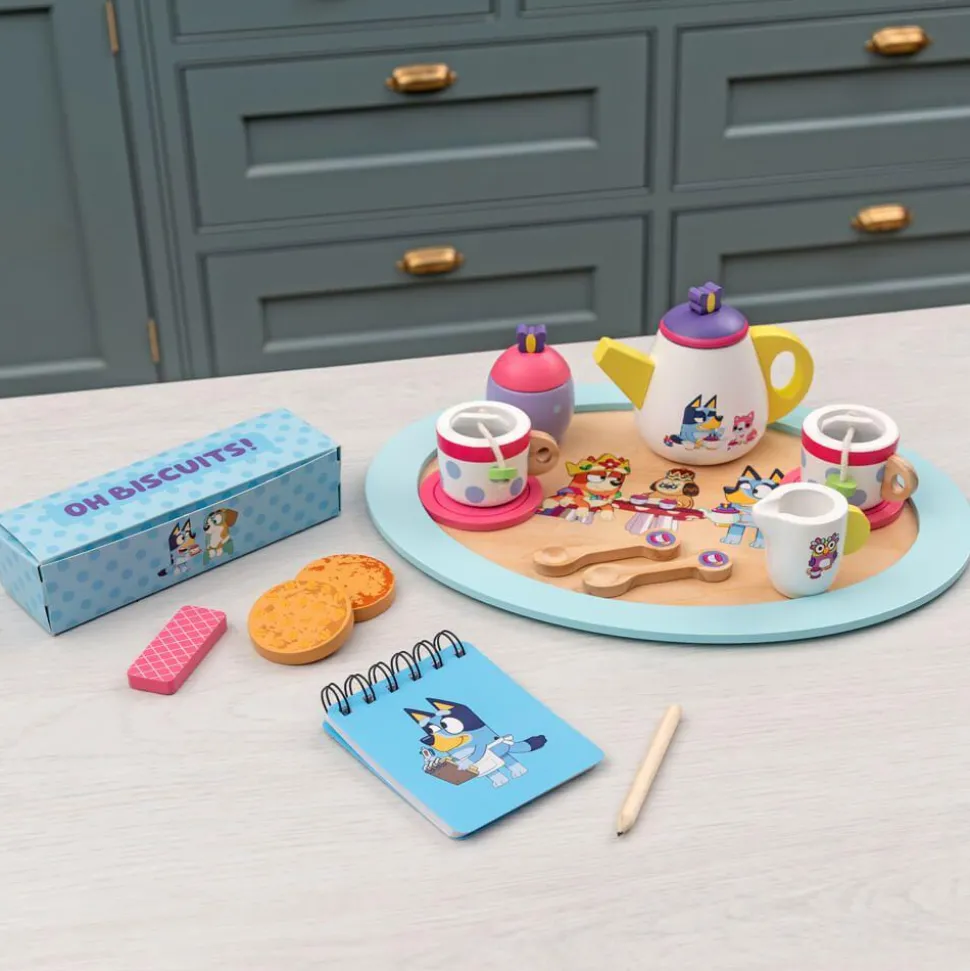 Bluey - Wooden Tea Party Set