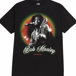 Bob Marley - Primitive x Bob Marley Dreams Black T-Shirt