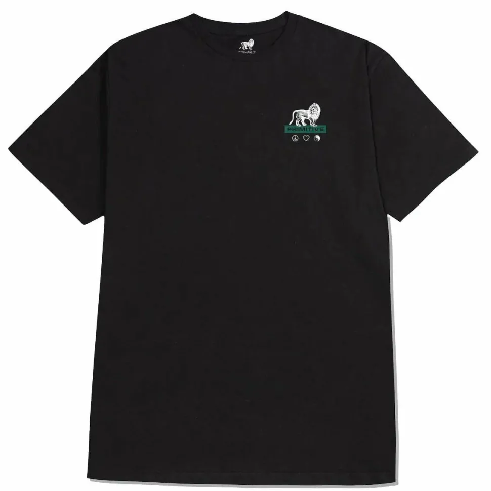 Bob Marley - Primitive x Bob Marley Life Forever Black T-Shirt