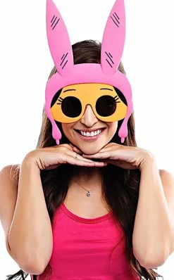 Bob’s Burgers - Louise Belcher Sun-Staches Sunglasses (One Size)