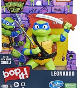 Bop It! - Teenage Mutant Ninja Turtles: Mutant Mayhem Leonardo Edition Electronic Game